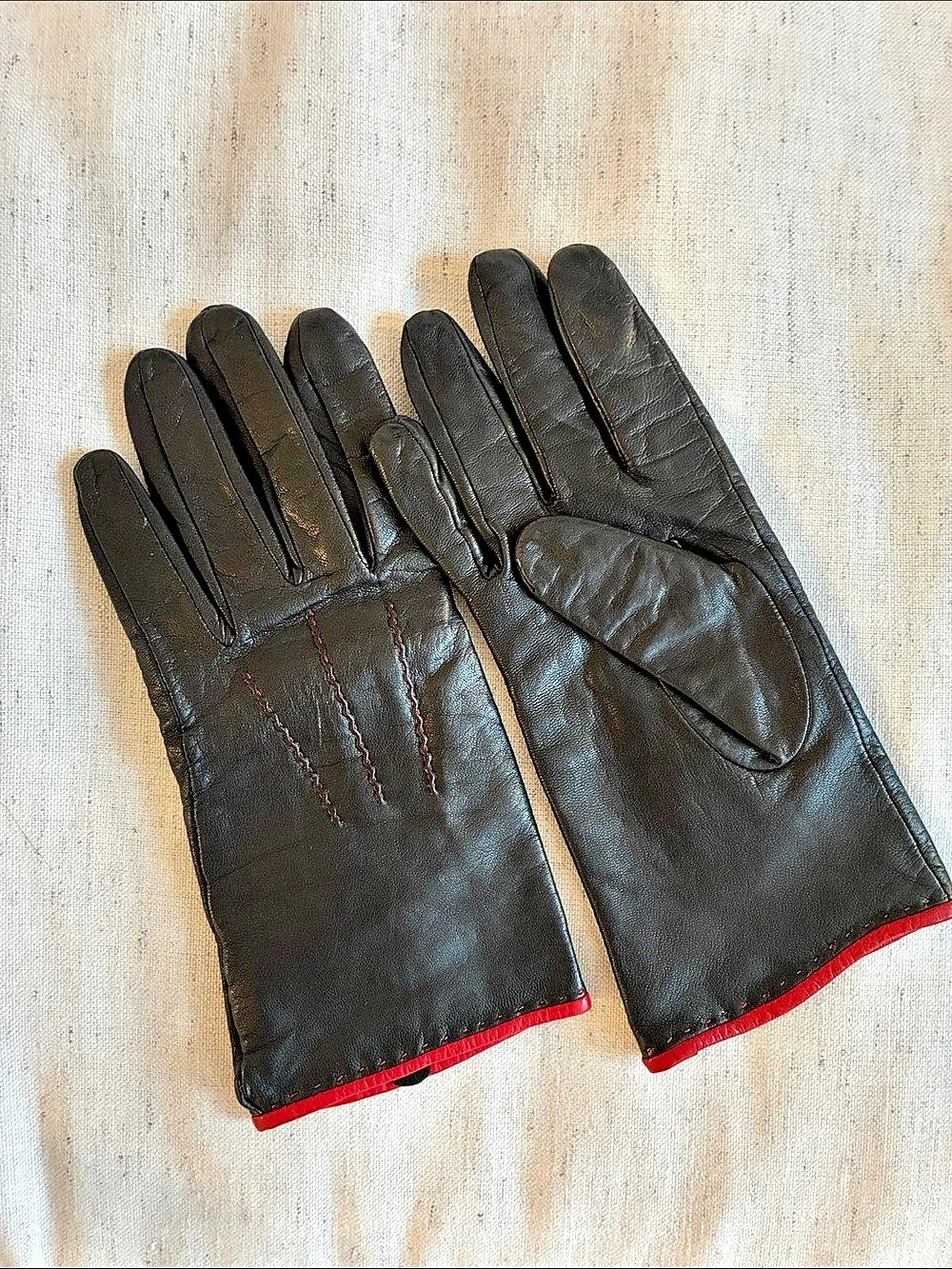 Women’s Leather Gloves Size Medium
